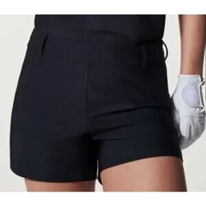 Spanx Black Sunshine Shorts Size L